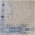 thumbnail image 2 of Beach Greige Abstract Textured Printed Cotton Curtain (1 Panel), Beach Greige, 50W X 108L, 2 of 10