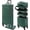 Green, variant on Makeup Case, Rolling Makeup Case with Lid, 5 in 1 Case Wheels, Christmas , Large Makeup Case Organizers, Profesional Case for Salon Barber,