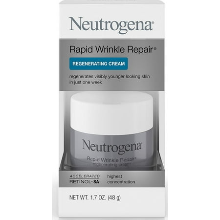 2 Pack - Neutrogena Rapid Wrinkle Repair Regenerating Cream 1.7