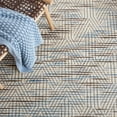 thumbnail image 6 of SAFAVIEH Marbella Adelaide Geometric Area Rug, Blue/Ivory, 6' x 9', 6 of 8