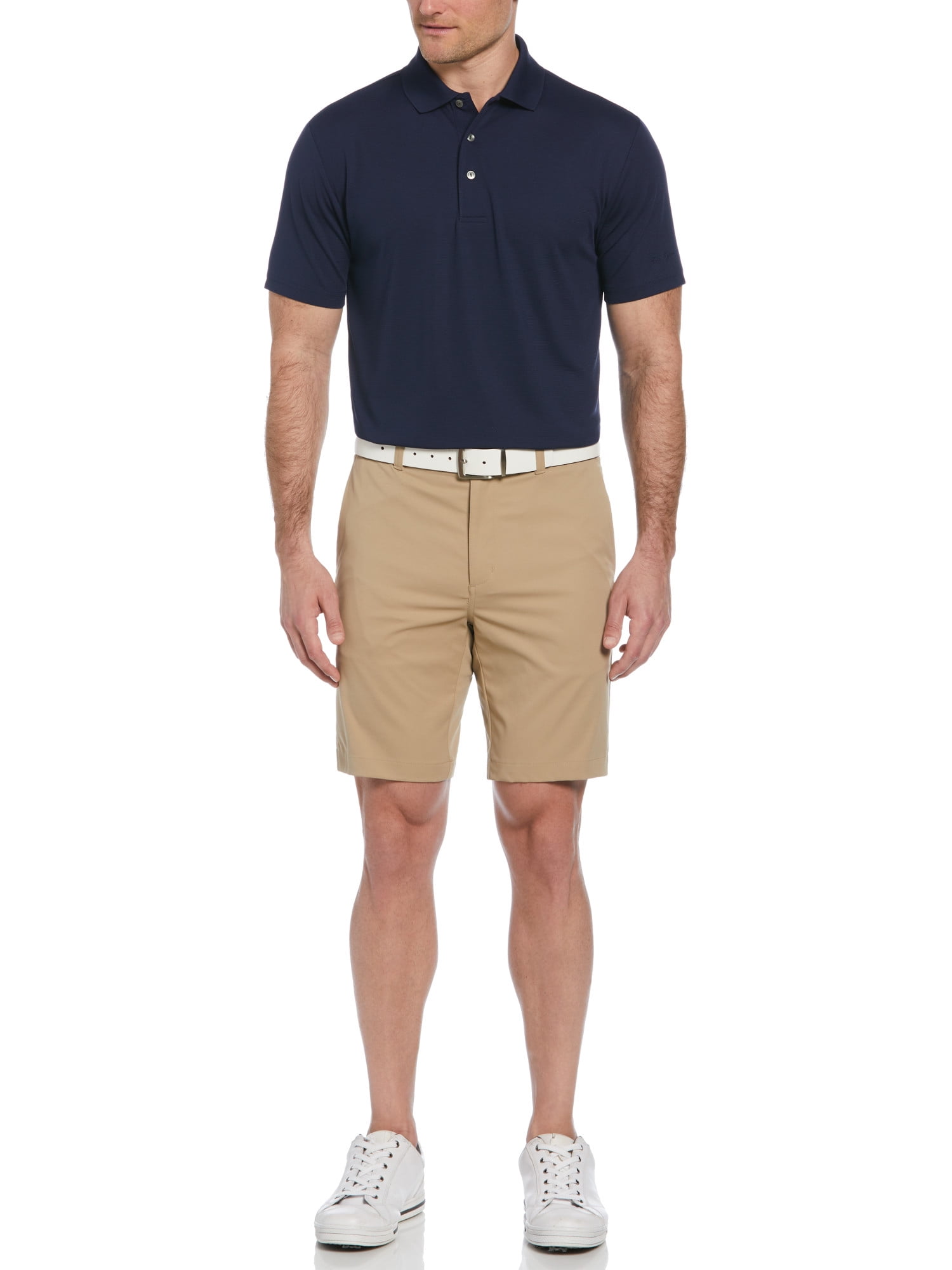 Ben Hogan Men's & Big Men's Performance Easy Care Solid Short Sleeve Polo Shirt, up to 5XL