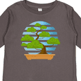 thumbnail image 4 of Inktastic Bonsai Tree Garden Girls Long Sleeve Toddler T-Shirt, 4 of 5