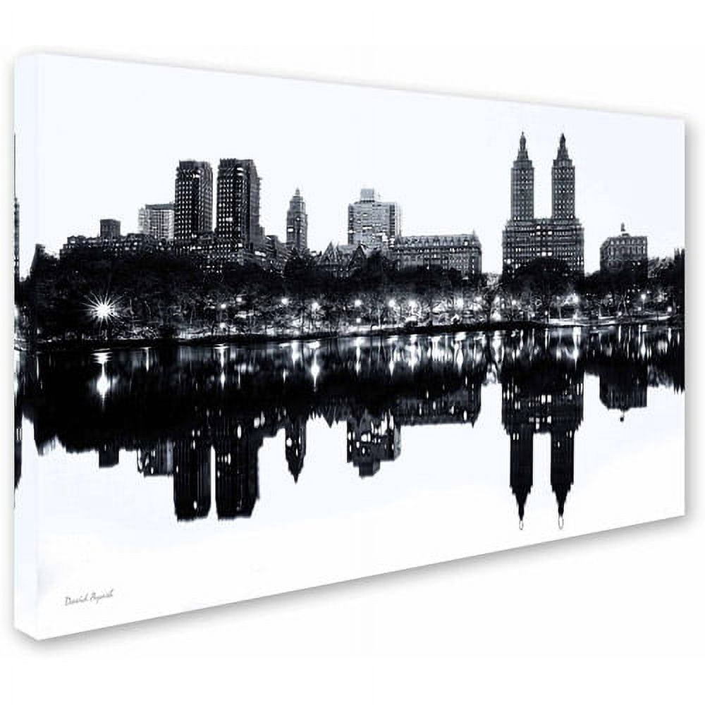 Trademark Fine Art "Central Park West II" Canvas Art by David Ayash