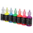thumbnail image 3 of Pintura Corporal UV Blacklight, Que Brilla En La Oscuridad Ingredientes Seguros Juego De Pintura Corporal UV 203ml Ampliamente Utilizado Para Festivales Para Todas Las Personas ZAQW Face Body Glowing Paint Kit, 3 of 8