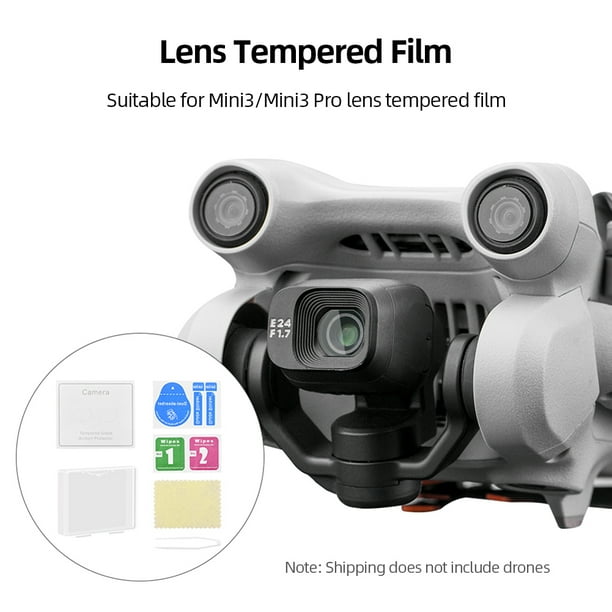 Película Protectora De Lentes Película protectora de lente Protector de lente HD para DJI Mini 3/Mini 3 Pro (1 juego)