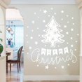 thumbnail image 2 of Merry Christmas Wall Stickers Christmas Tree Stars DIY Christmas Decor Stickers, 2 of 7