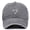 Grey, variant on Fashionable Heart Embroidered Washed Baseball Cap Distressed Dad Hat Summer Sun Adjustable Outdoor Casual Red Red