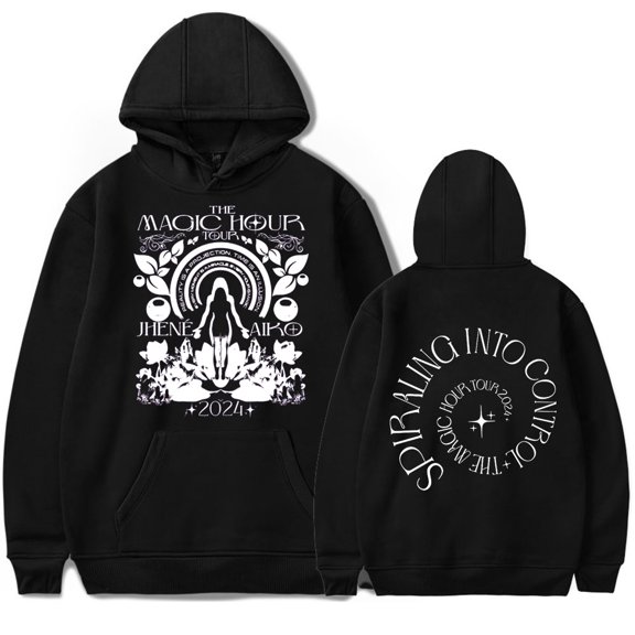 Jhene Aiko Magic Hour Tour Merch Hoodies Hoodie Women/Men Winter Long Sleeve Sweater Sweatshirt