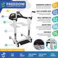 Freedom Transfer Battery Powered Patient Lift by Mobile Patient Lift
