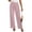 Pink -CW23, variant on Inglocry Wide Leg Dress Pants for Women High Waisted Office Work Trousers Business Casual Slacks Button Flowy Palazzo Pant Khaki L
