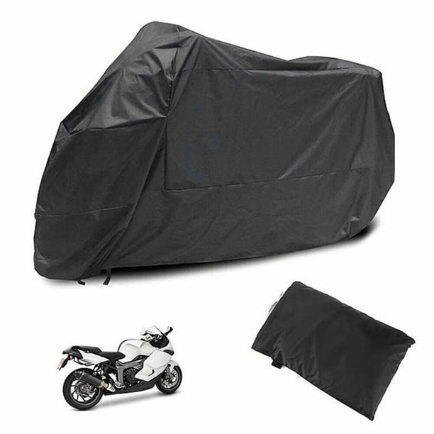 Protector impermeable motocicleta cubierta uv Cubierta impermeable Sol al aire libre Lluvia Nieve Polvo Protección UV con bolsa de almacenamiento para bicicleta motocicleta ANGGREK Otros