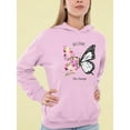 thumbnail image 2 of Become The Change Butterfly. Hoodie Women -Image by Shutterstock, Female 3X-Large, 2 of 4