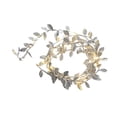 thumbnail image 2 of 196.85in Solar LED Leaf String Lights Green Foliage Garland Artificial Vine Hanging Fairy Lights for Outdoor Yard Courtyard Wall Decor, 2 of 6