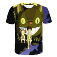 thumbnail image 1 of Verano clásico totoro Anime camiseta con estampado hombres moda Casual Kawaii dibujos animados gráfico camisetas interesante harajuku T-shirt13T Gao Jinjia LED, 1 of 2