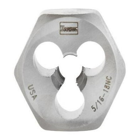 

2Pc Irwin Hanson High Carbon Steel SAE Hexagon Die 5/16 in. 1 pc