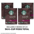 thumbnail image 4 of Starbucks Dark Roast K-Cup Coffee Pods - Sumatra for Keurig Brewers - 4 Boxes (96 Pods Total), 4 of 7