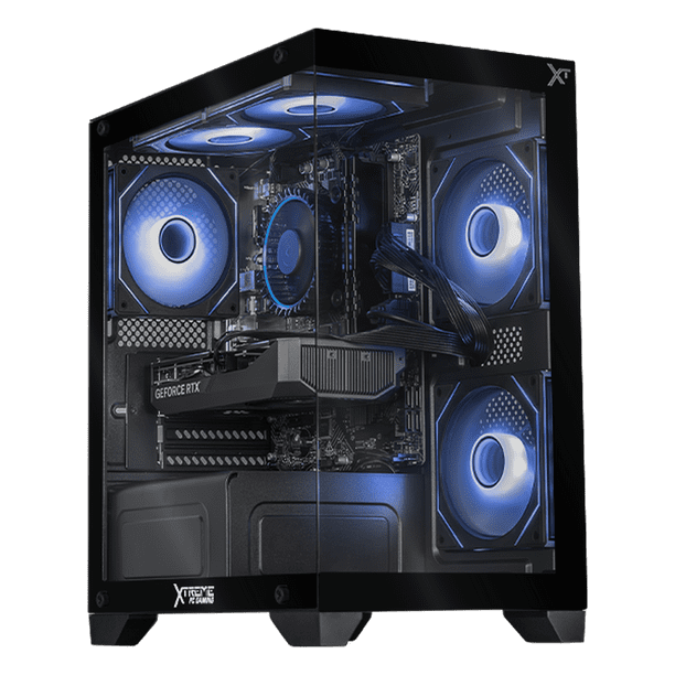 Computadora Gamer Xtreme PC Gaming NVIDIA GeForce RTX 5050 Intel Core i7 12700F 32GB SSD 1TB WIFI BT Black gaming estable
