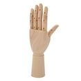 thumbnail image 4 of Wood Hand,Wooden Hand Model Movable Drawing Mannequin Mannequin Hand Professionally Tested, 4 of 14