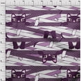 thumbnail image 4 of oneOone Velvet Purple Fabric Kids Sewing Craft Projects Fabric Prints By Yard 58 Inch Wide, 4 of 4