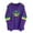 #A01-Purple, variant on Women Mardi Gras Hoodies Long Sleeve Striped Hooded Sweatshirt Carnival Mask Pullover Top Holiday Parade Shirts Fat Tuesday Casual Long Sleeve Shirt Funny Vocation Outfits Black XL