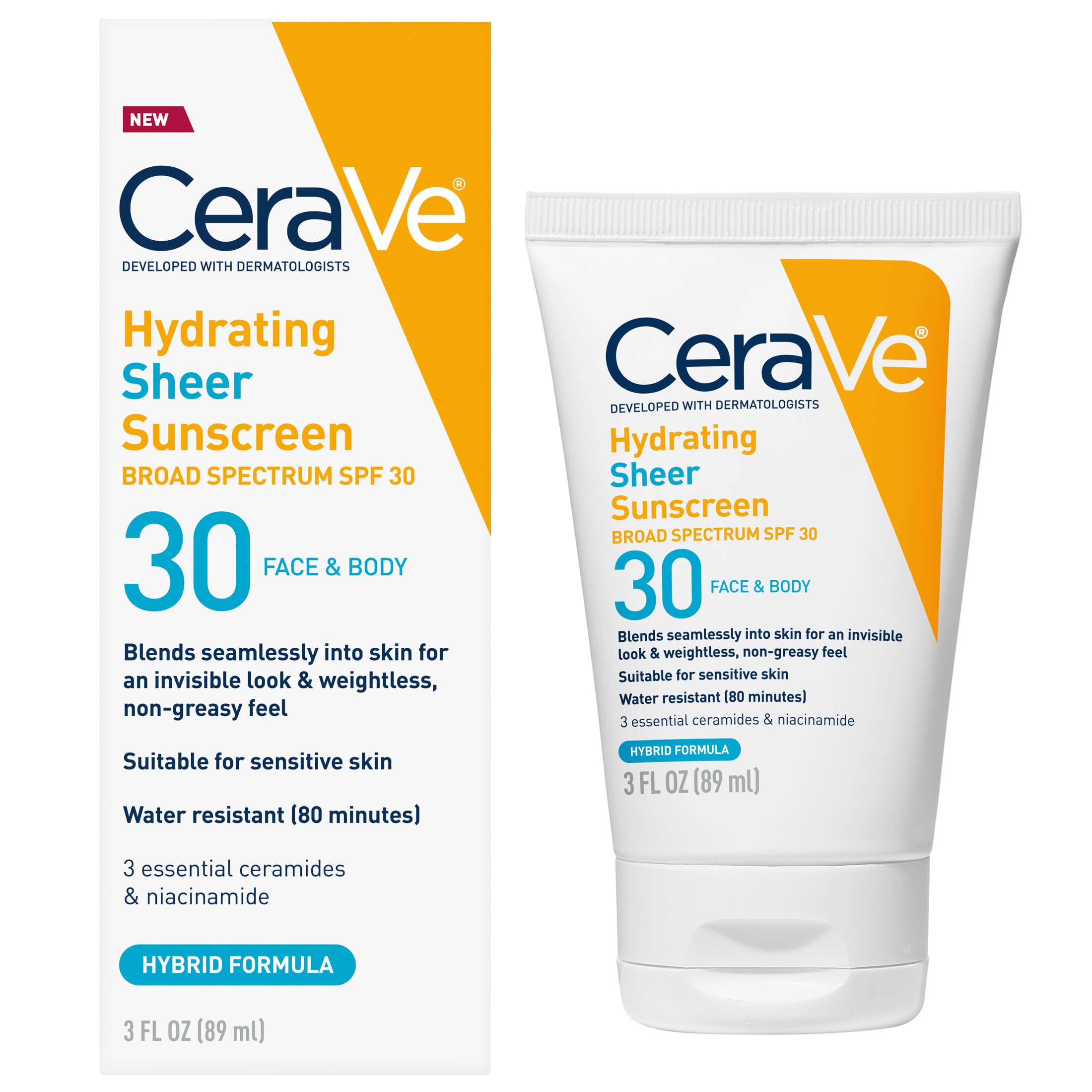 CeraVe Face Sunscreen Hydrating SPF 30 photo 1