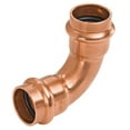 thumbnail image 2 of NIBCO 3/4 In. 90 Deg. Press Copper Elbow (1/4 Bend) (10-Pack) 9055600PCCP, 2 of 2