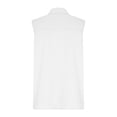thumbnail image 2 of cocolona Womens Summer Linen Tank Tops Sleeveless V Neck Button Shirts Dressy Casual Solid Color Trendy Blouses, 2 of 3