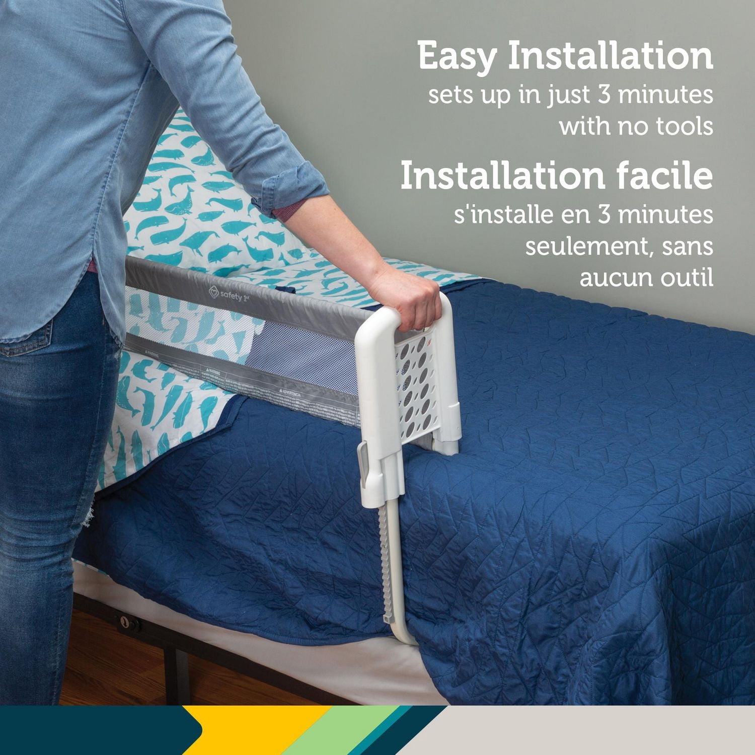 Safety 1st Top of Mattress Bedrail