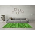 thumbnail image 3 of Ahgly Company Indoor Square Abstract Green Modern Area Rugs, 8' Square, 3 of 4