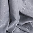 thumbnail image 4 of Chenille Simple Grey Curtains Light Luxury Modern Curtains for Living Dining Room Bedroom Sliver Texture Balcony Window Curtains, 4 of 5
