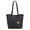 Black, variant on Lea Vegan Leather Women's Tote Bag, Fashionable Shoulder Purse Handbag by Mia K - Black