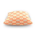 thumbnail image 3 of EREHome Plum Flower Pattern Throw Pillow Case Vintage Cushion Cover 20x20 inches, 3 of 4