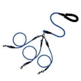 thumbnail image 5 of Yaoyar No-Tangle 3 Dogs Leash - Main Lead Rope with Padded Handle, Three Detachable Leash Splitters with Heavy-Duty Clip, Perfect for Walking, Running, Small, Medium, Large Dogs, 5 of 6