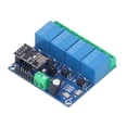 thumbnail image 3 of Relais WiFi, Module de Contrôle Sans Fil pour Application ESP8266 ESP-01 pour Maison Intelligente pour Allumer PC pour Porte de Garage 5V,12V, 3 of 8