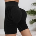 thumbnail image 4 of Arlun Women's Leggings 3D Anti-Cellulite High-Waist Sculpting Push-Up Yoga Fitness Workout Pants Solid Color Casual Peach-Shaped Design Comfy Sports Bottoms Black L, 4 of 7