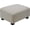 Linen-Beige, variant on CAROLMADE Small Footstool with Legs Foot Stool Ottoman Under Desk Footrest for Living Room Bedroom and Office, PU Brown
