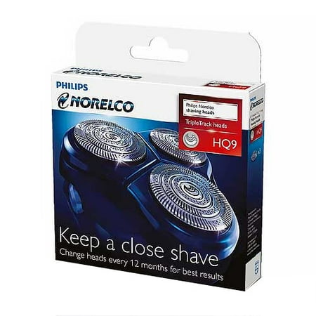 Norelco HQ9 - Replacement Shaver Heads (Best Head Shape For Shaved Head)