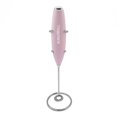 thumbnail image 1 of Espumador de leche eléctrico BlendWell de mano, a pilas, rosa, 1 of 6