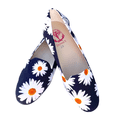 thumbnail image 4 of Zapatos Flat Balerina Casual para Dama Leoniex Calzaplus  Maya Girasol Blanco, 4 of 4
