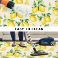 thumbnail image 5 of Yellow Lemon Outdoor Rug for Patio/Deck/Porch, Non-Slip Large Area Rug 3 x 5 Ft, Summer Fruit Green Retro Farmhouse Leaf Indoor Outdoor Rugs Washable Area Rugs, Reversible Camping Rug Carpet Runner, 5 of 8
