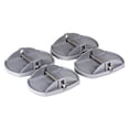thumbnail image 3 of 4 Pieces Jack Pad Adapter Jack Foot Support Load Dispersion Accessories for RV Wear Resistant Jack Lift Pad Jack Lifting Pad Gray, 3 of 7