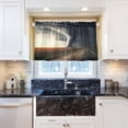 thumbnail image 6 of Coolnuti Tornado Highway Storms Valances for Windows 24 Inch Small Window Blackout Valance Curtains Rod Pocket Window Curtains Treatment for Kitchen Bathroom Cafe, 1 Panel Home Decor, 6 of 7