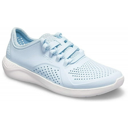 Women s Crocs Literide Pacer in Mineral Blue White Kuwait Ubuy
