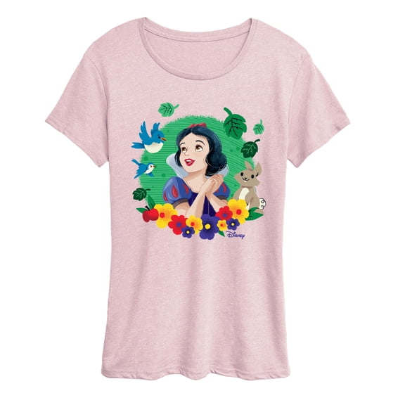 Disney - Snow White Nature - Women's Short Sleeve Graphic T-Shirt