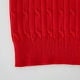 thumbnail image 7 of Kids Girls Cable Knit Cardigan Sweater Solid Cotton Button Down Long Sleeve Chunky Sweater 𝐔niform Cardigan Outerwear, 7 of 7