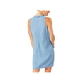 thumbnail image 2 of Tommy Bahama Womens Tencel Sleeveless Shift Dress Blue Size M, 2 of 2