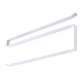 thumbnail image 1 of Cabinet Cupboard Under Shelf Storage Rack Paper Towel Roll Dispenser Napkins Holder Trivet (White), 1 of 7