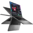 thumbnail image 5 of ASUS Vivobook Flip Copilot+ Laptop, Intel Ultra 7-256V, 16 GB LPDDR5x RAM, 1 TB PCIe SSD, 14" WUXGA (1920 x 1200) OLED Touchscreen, Intel Arc Graphics, Backlit Chiclet Keyboard, W11 Home, Matte Gray, 5 of 8