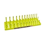 Hansen Global 6 Piece 3 Row Socket Tray Set - Hi-Viz Yellow