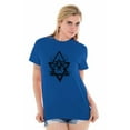 thumbnail image 4 of Triangle Eye Star Symbolic Spirit Men's Graphic T Shirt Tees Brisco Brands L, 4 of 6